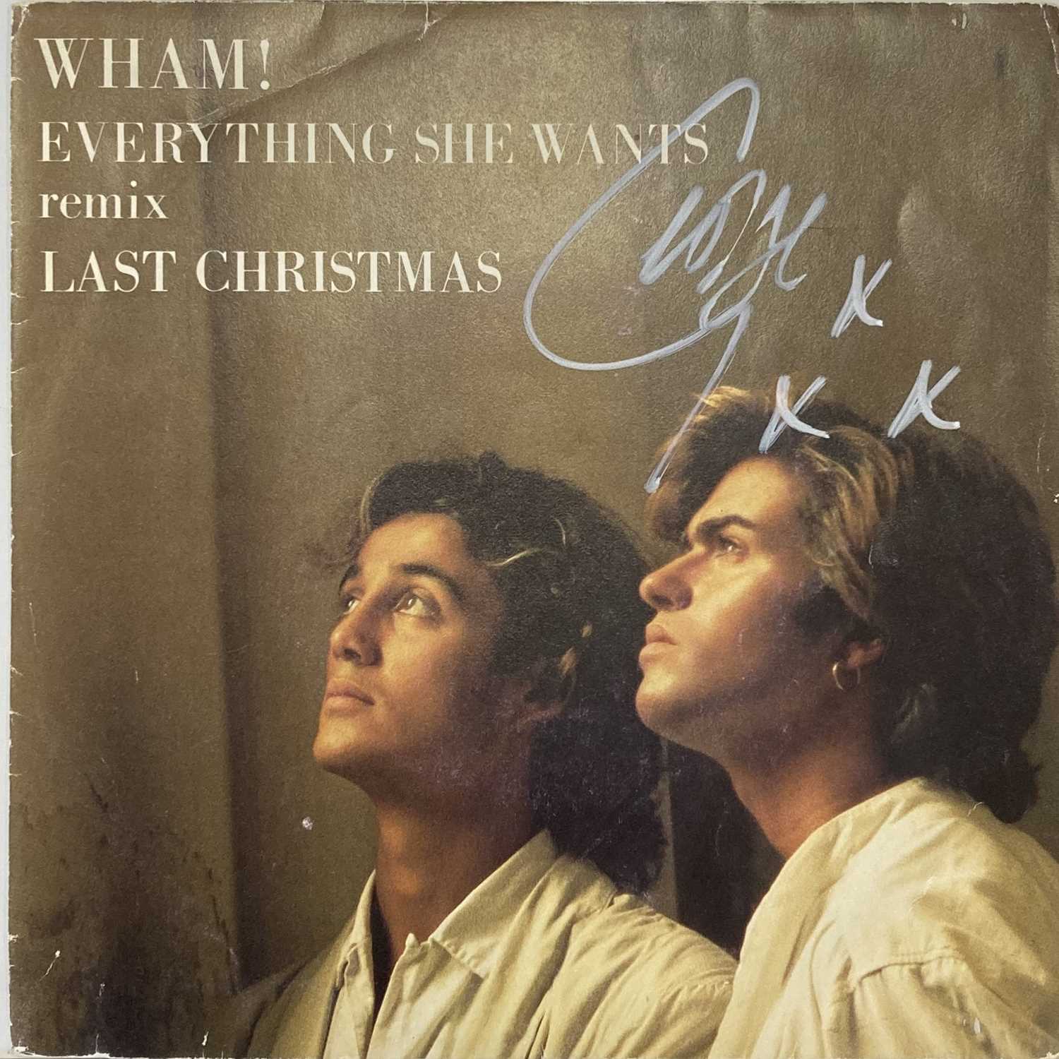 Lot 308 - GEORGE MICHAEL SIGNED 7"