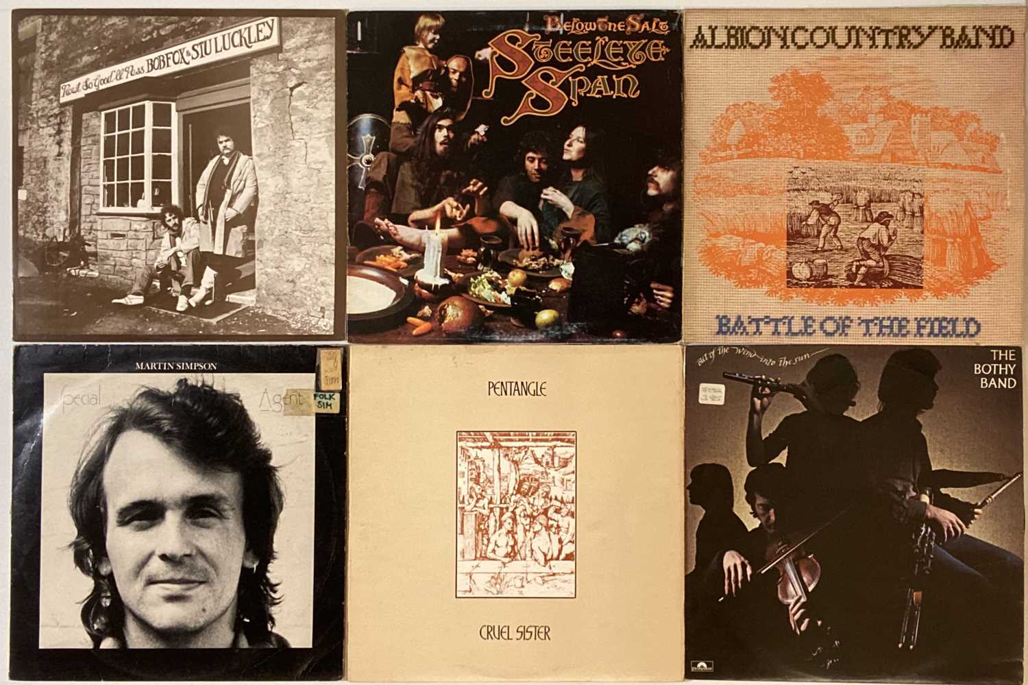 Lot 1108 - FOLK - LPs