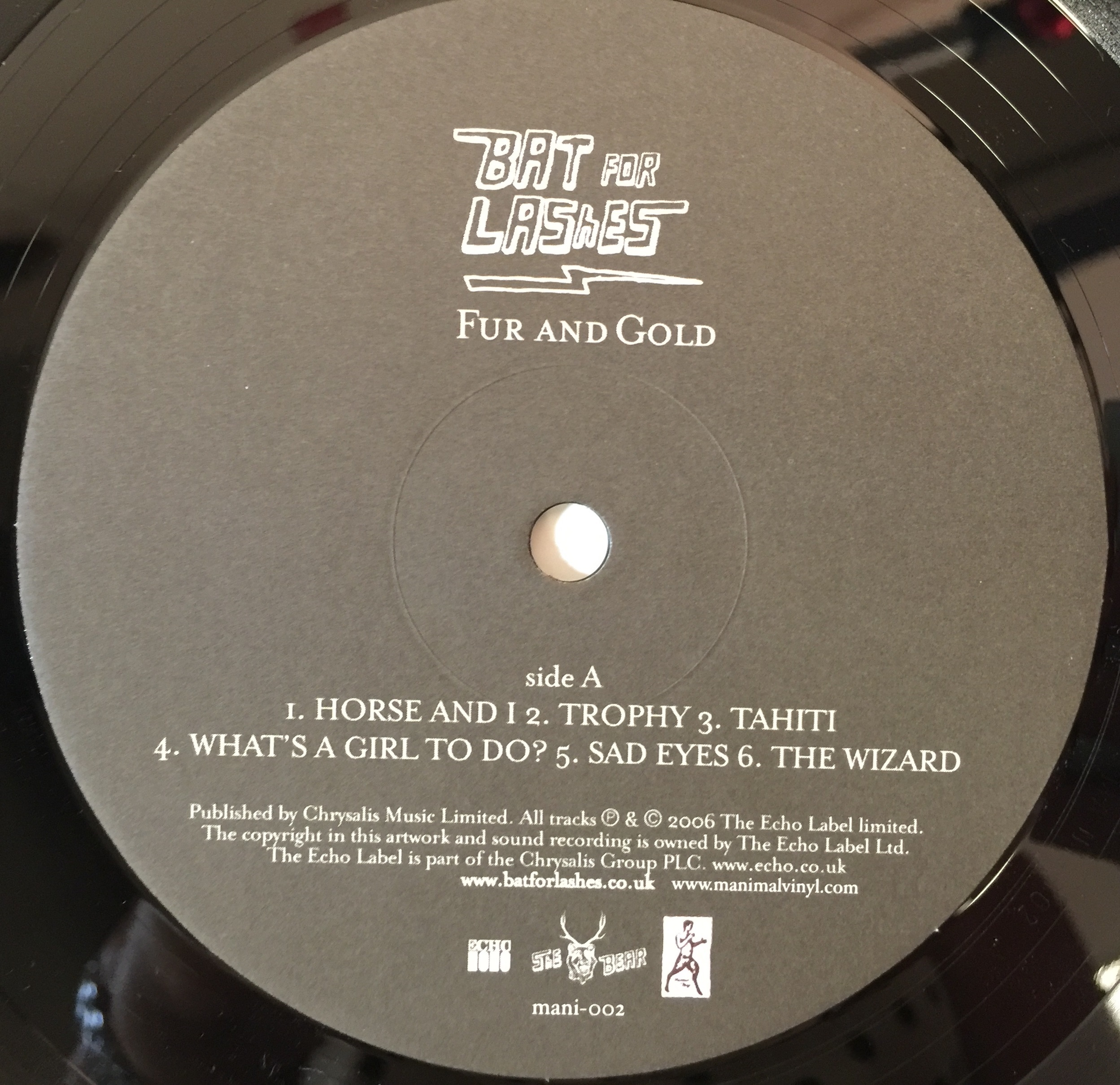 Lot 1050 BAT FOR LASHES LP RARITIES