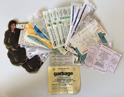 Lot 107 - ROCK AND POP TICKET ARCHIVE - SOME UNUSED.