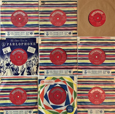 Lot 831 - 1961/ 62 RED 45-R SERIES PARLOPHONE 7" COLLECTION