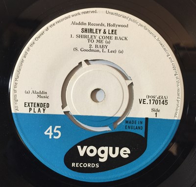 Lot 1143 - SHIRLEY AND LEE - VOGUE EPs