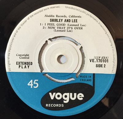 Lot 1143 - SHIRLEY AND LEE - VOGUE EPs