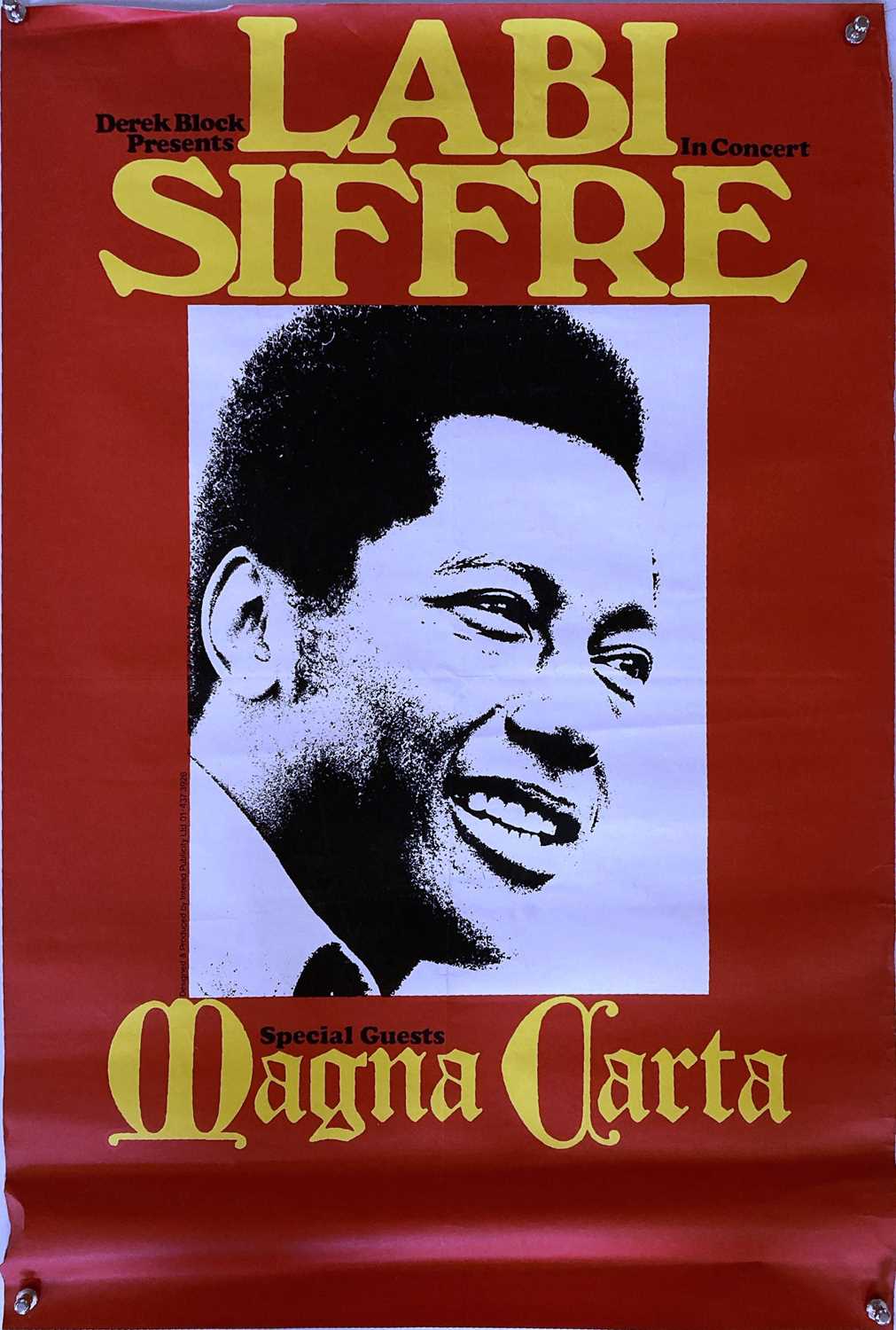 Lot 282 - LABI SIFFRE POSTERS.