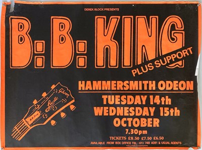 Lot 284 - BB KING POSTERS.