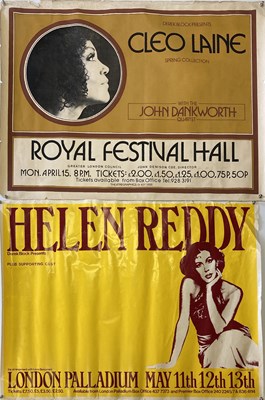 Lot 286 - FEMALE STARS - CONCERT POSTERS.