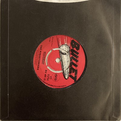 Lot 1229 - THE KINGSTONIANS - I AM JUST A MINSTREL 7" (ORIGINAL UK RELEASE - BULLET BU 409)