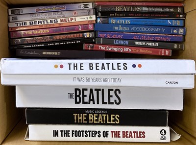 Lot 491 - BEATLES DVDS AND DVD SETS.