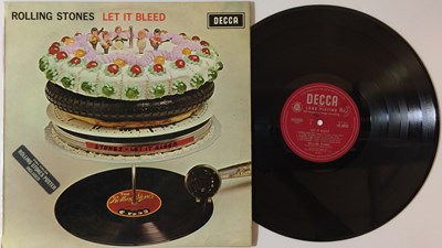 Lot 1239 - THE ROLLING STONES - LET IT BLEED LP (COMPLETE ORIGINAL UK MONO COPY - LK 5025).