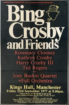 Lot 295 - BING CROSBY FRAMED POSTERS.