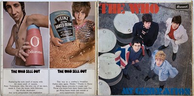 Lot 1252 - THE WHO - MY GENERATION/SELL OUT - ORIGINAL UK PRESSING LPs