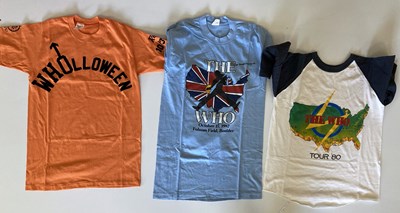 Lot 133 - THE WHO TOUR CLOTHING.