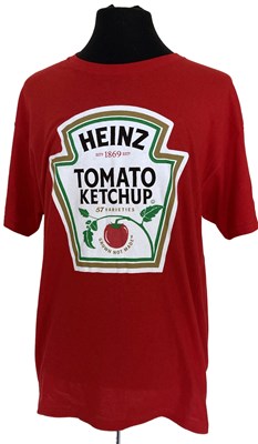 Lot 616 - ED SHEERAN OWNED HEINZ TOMATO KETCHUP T-SHIRT.