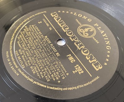 Lot 98 - THE BEATLES - PLEASE PLEASE ME LP (ORIGINAL UK 'BLACK AND GOLD' PMC 1202 - ARCHIVE COPY)