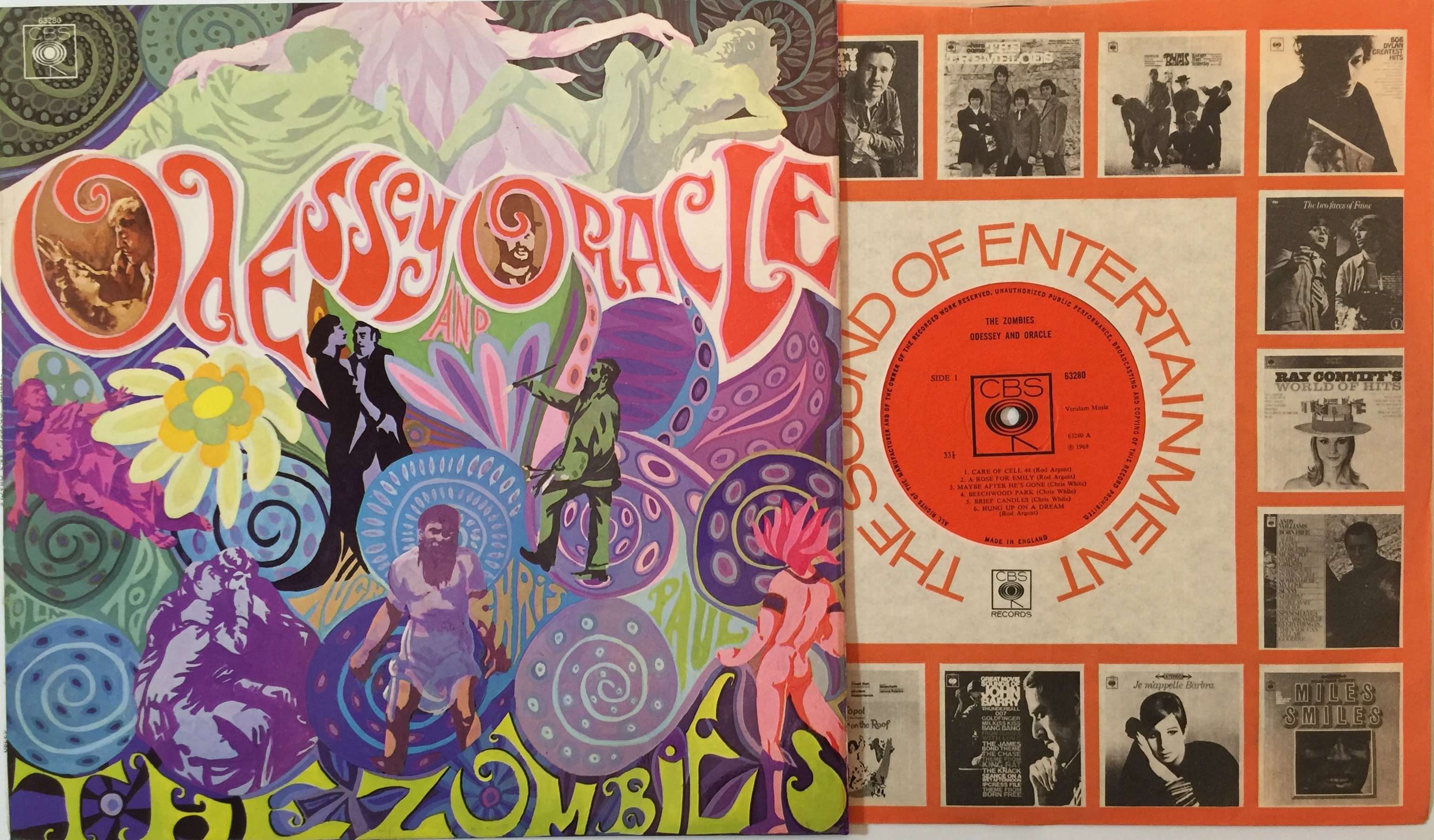 The Zombies Odessey & Oracle レコード LP THE ZOMBIES ODESSEY AND ORACLE NEW LP 5060348582632| eBay