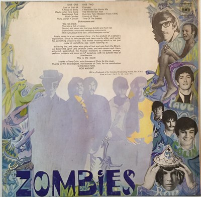 Lot 44 - THE ZOMBIES - ODESSEY AND ORACLE LP (ORIGINAL UK MONO PRESSING - CBS 63280)