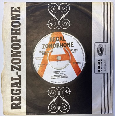 Lot 698 - TYRANNOSAURUS REX - DEBORAH 7" (ORIGINAL UK PROMO - REGAL ZONOPHONE RZ 3008)