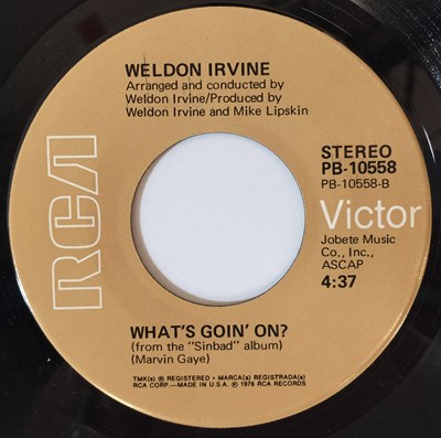 Lot 10 - WELDON IRVINE - I LOVE YOU 7" (ORIGINAL US COPY - RCA VICTOR PB-10558)