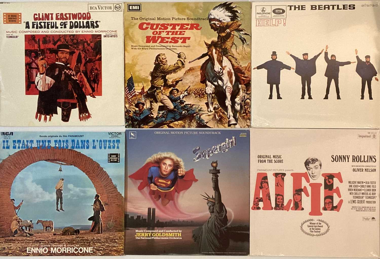 Lot 932 - SOUNDTRACKS - LPs