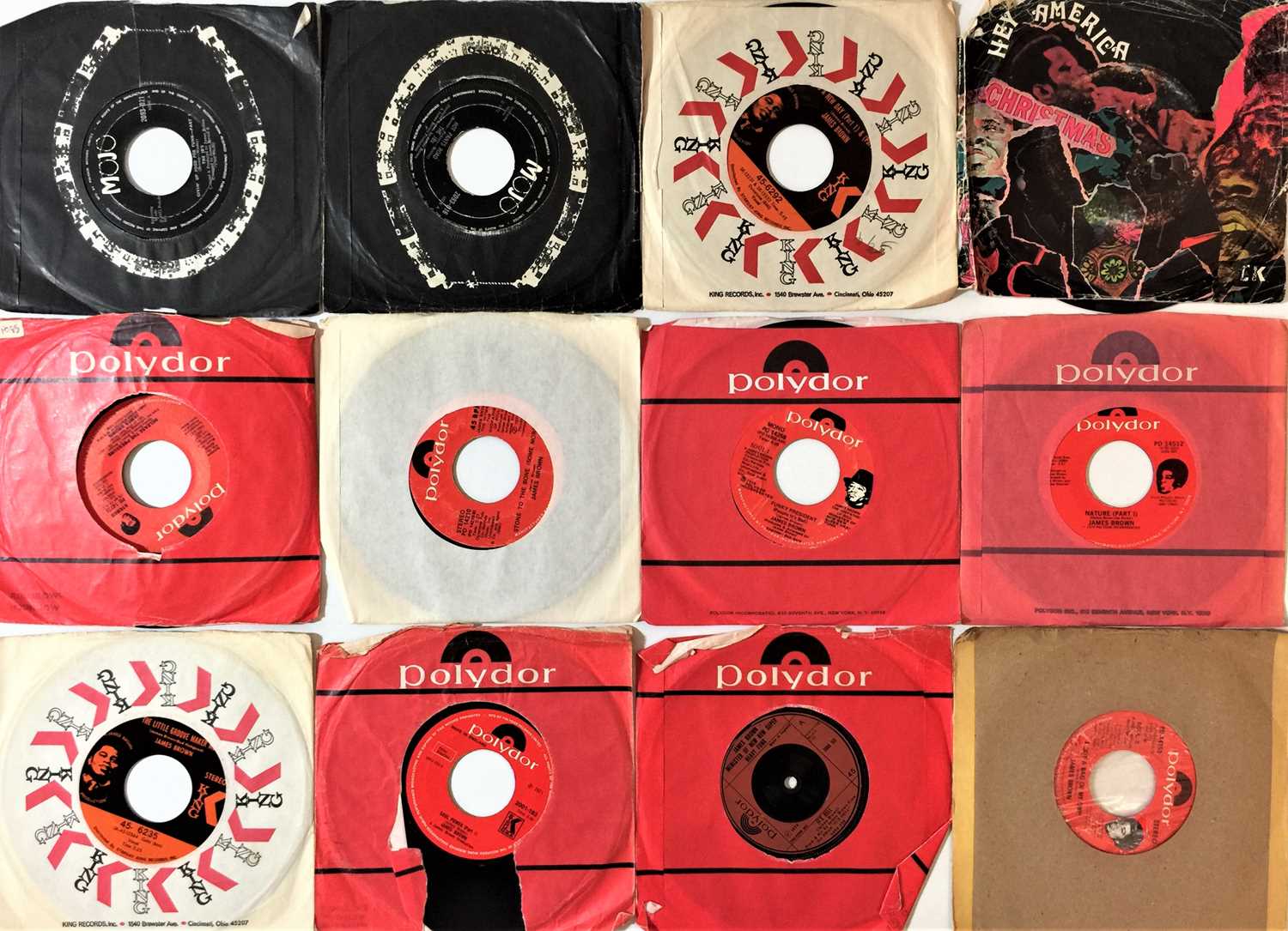Lot 41 - JAMES BROWN & RELATED - 7" COLLECTION
