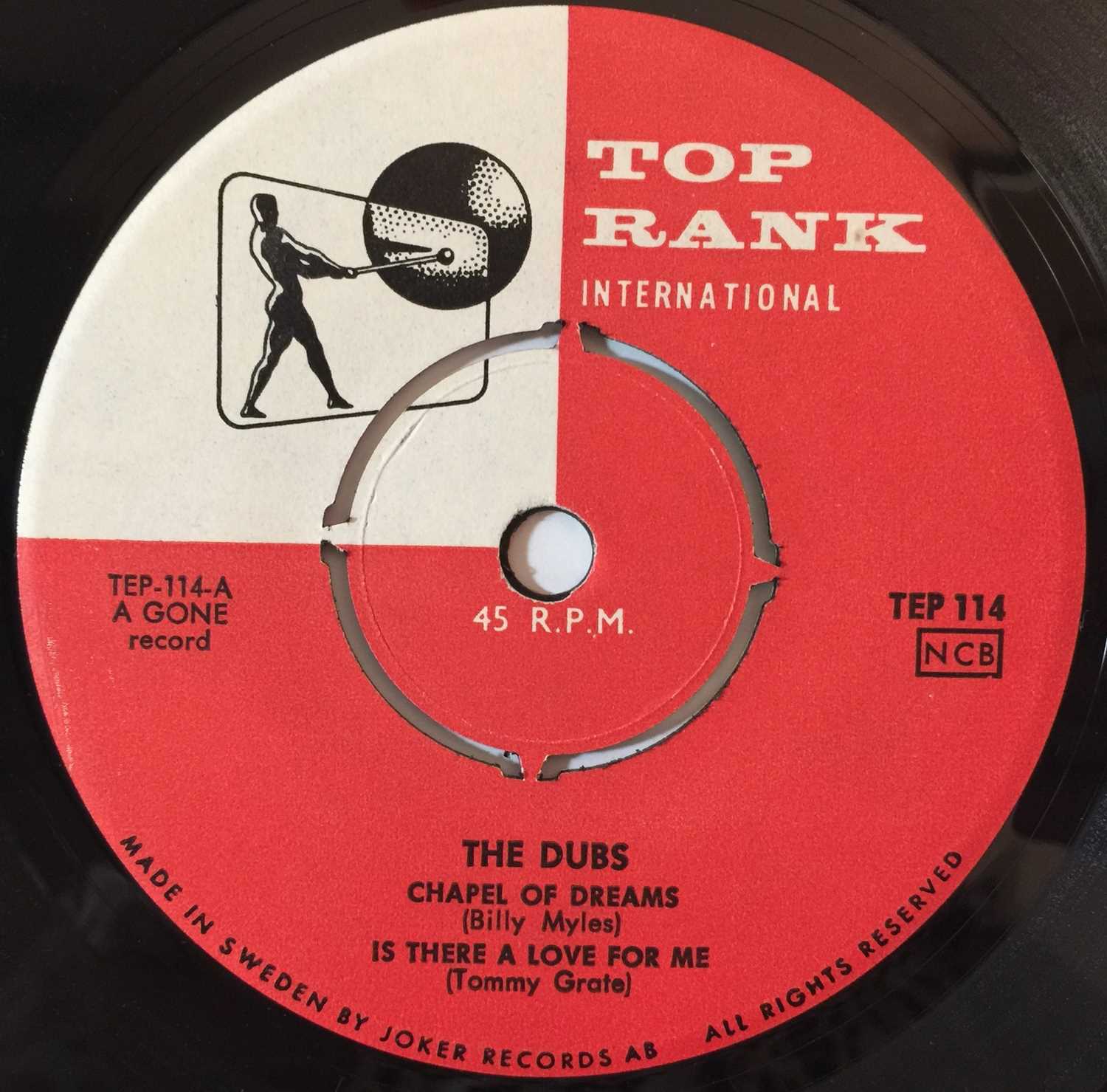 Lot 54 - THE DUBS - CHAPEL OF DREAMS EP (ORIGINAL