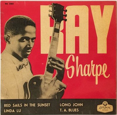 Lot 55 - RAY SHARPE - RED SAILS IN THE SUNSET EP (ORIGINAL SWEDISH PROMO - LONDON RE 5081)