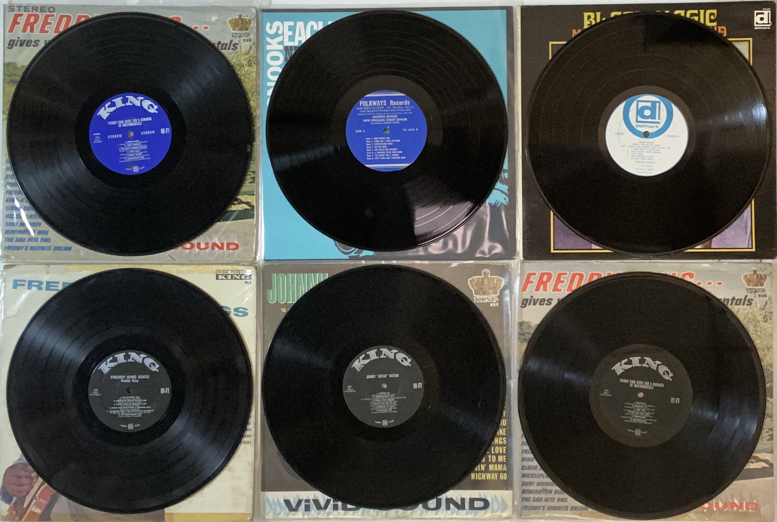 Lot 58 - BLUES LPs (ELECTRIC/R&B) - MANY RARITIES