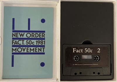 Lot 7 - NEW ORDER FACTORY ISSUED CASSETTE BOXSETS.