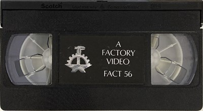 Lot 9 - FACTORY RECORDS - VHS CASSETTES.