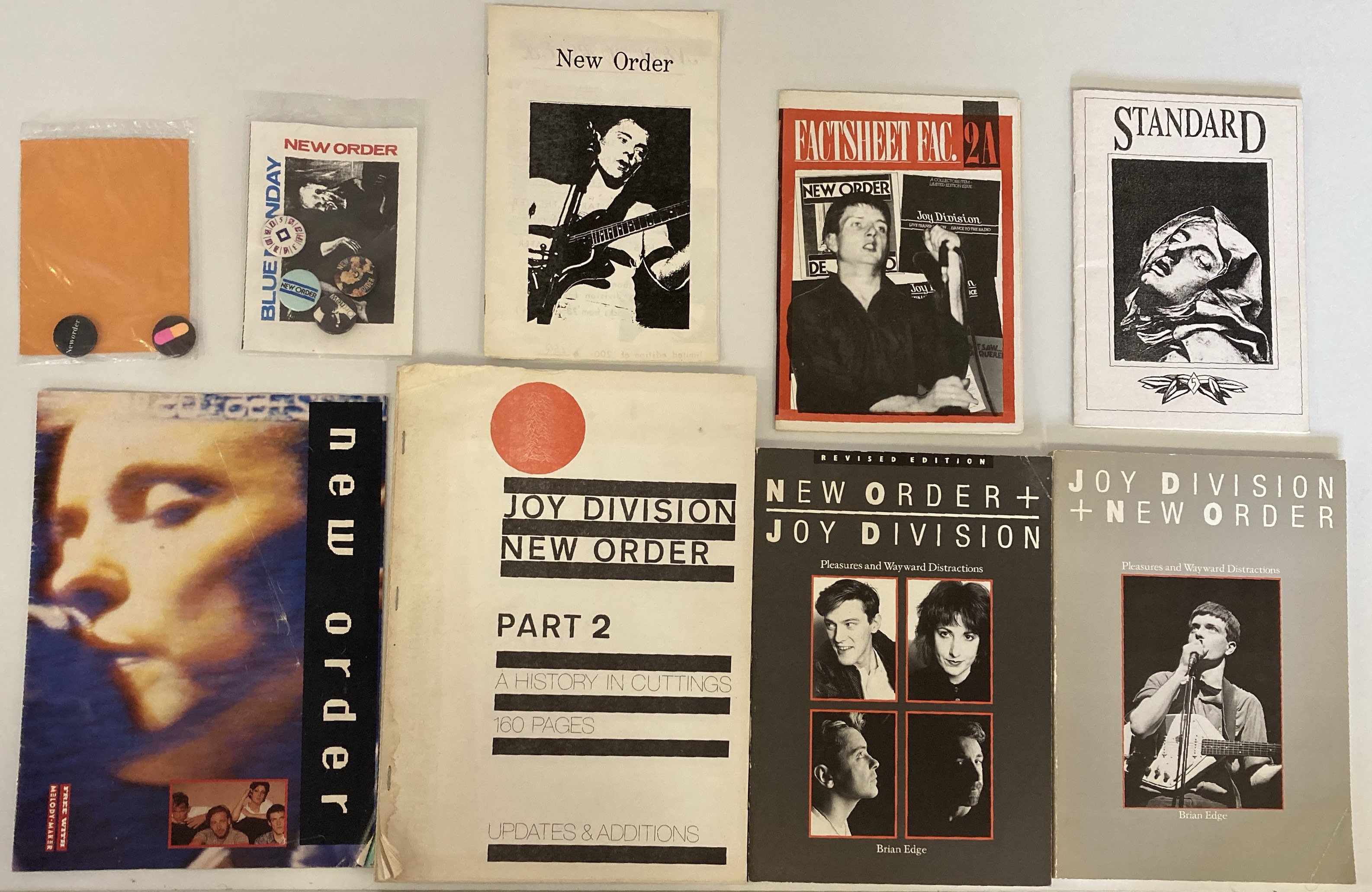 Lot 13 - JOY DIVISION AND NEW ORDER FANZINES