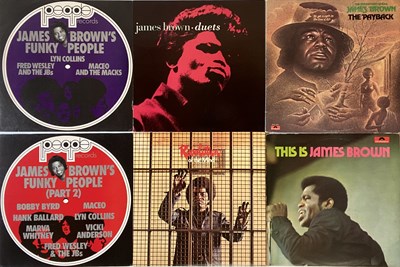 Lot 145 - JAMES BROWN/ STEVIE WONDER - LPs