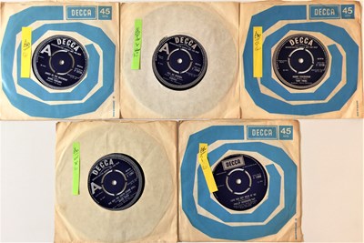 Lot 871 - UK DECCA 7" RARITIES INC DEMOS