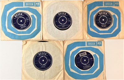 Lot 871 - UK DECCA 7" RARITIES INC DEMOS