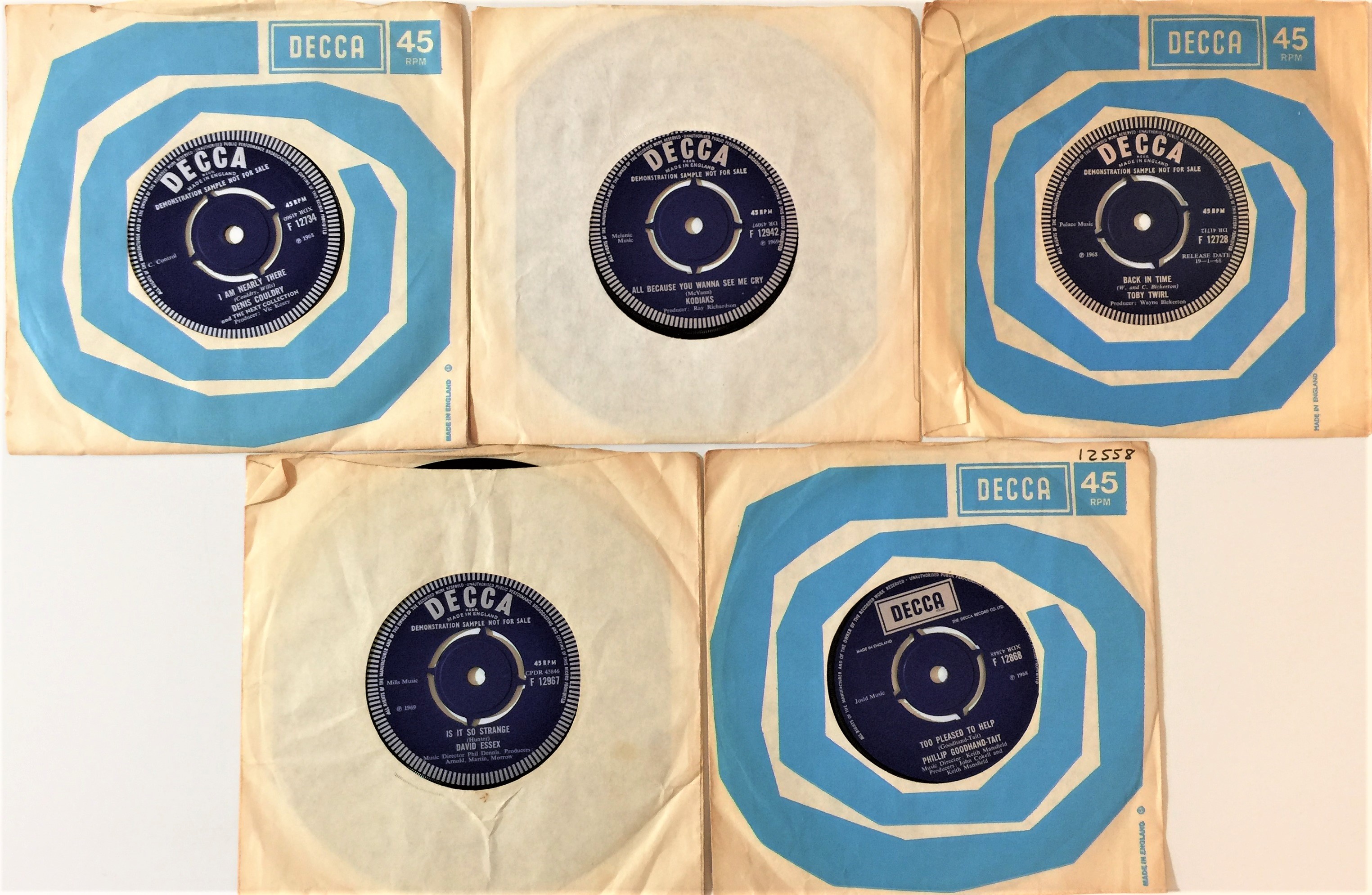 Lot 871 - UK DECCA 7