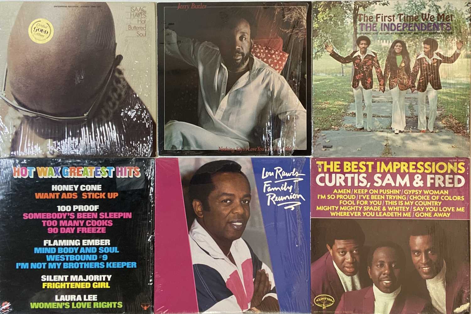 Lot 154 - 70s SOUL - LPs