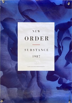 Lot 20 - NEW ORDER PROMOTIONAL POSTERS.
