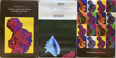 Lot 22 - NEW ORDER PROMOTIONAL POSTERS.