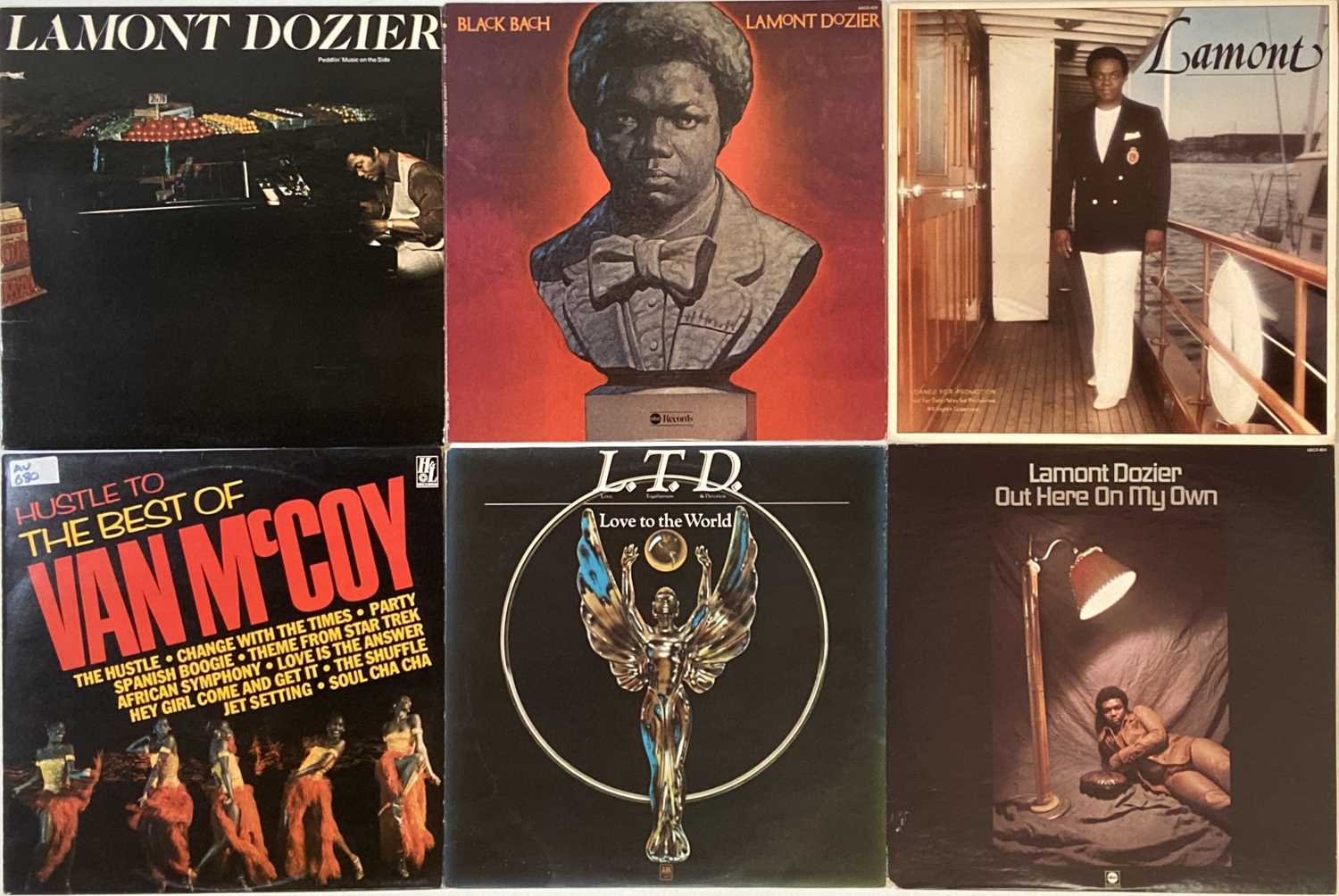 Lot 156 - SOUL/ FUNK/ DISCO - LPs