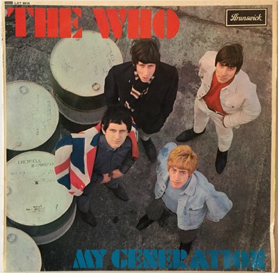 Lot 771 - THE WHO - MY GENERATION LP (ORIGINAL UK PRESSING - BRUNSWICK LAT 8616)