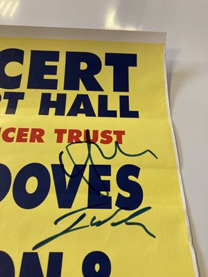 Lot 391 - 2003 TEENAGE CANCER TRUST SIGNED POSTER - OASIS / MADNESS / COLDPLAY AND MORE.