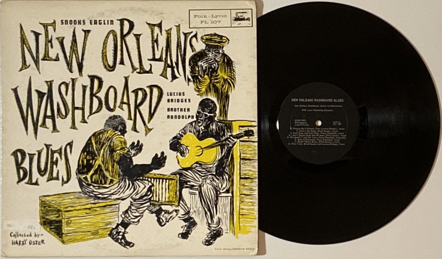 Lot 171 SNOOKS EAGLIN NEW ORLEANS WASHBOARD BLUES