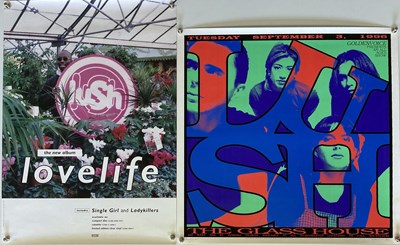 Lot 419 - LUSH POSTERS AND PROOF ARTWORK.
