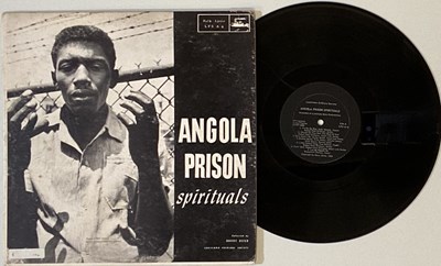 Lot 184 - VARIOUS - ANGOLA PRISON SPIRITUALS LP (LFS A-6)