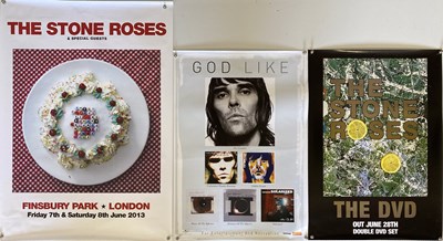 Lot 238 - STONE ROSES AND RELATED BANDS - POSTERS.