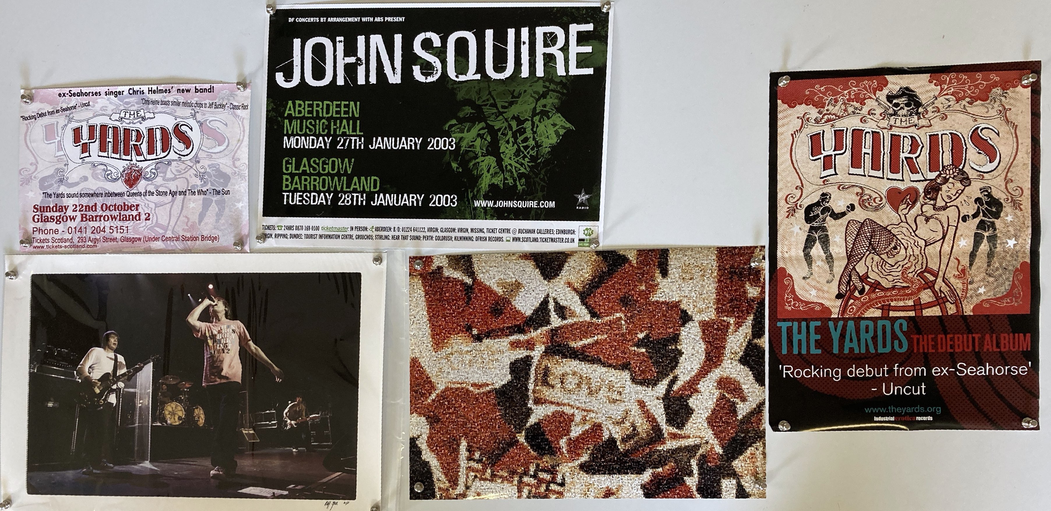 Lot 238 STONE ROSES AND RELATED BANDS POSTERS.