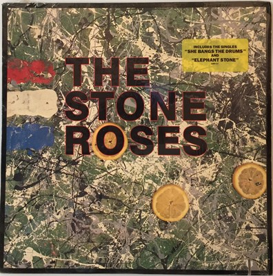 Lot 300 - THE STONE ROSES - THE STONE ROSES LP (COMPLETE OG US COPY WITH PRESS RELEASE - SILVERTONE 1184-1-J)