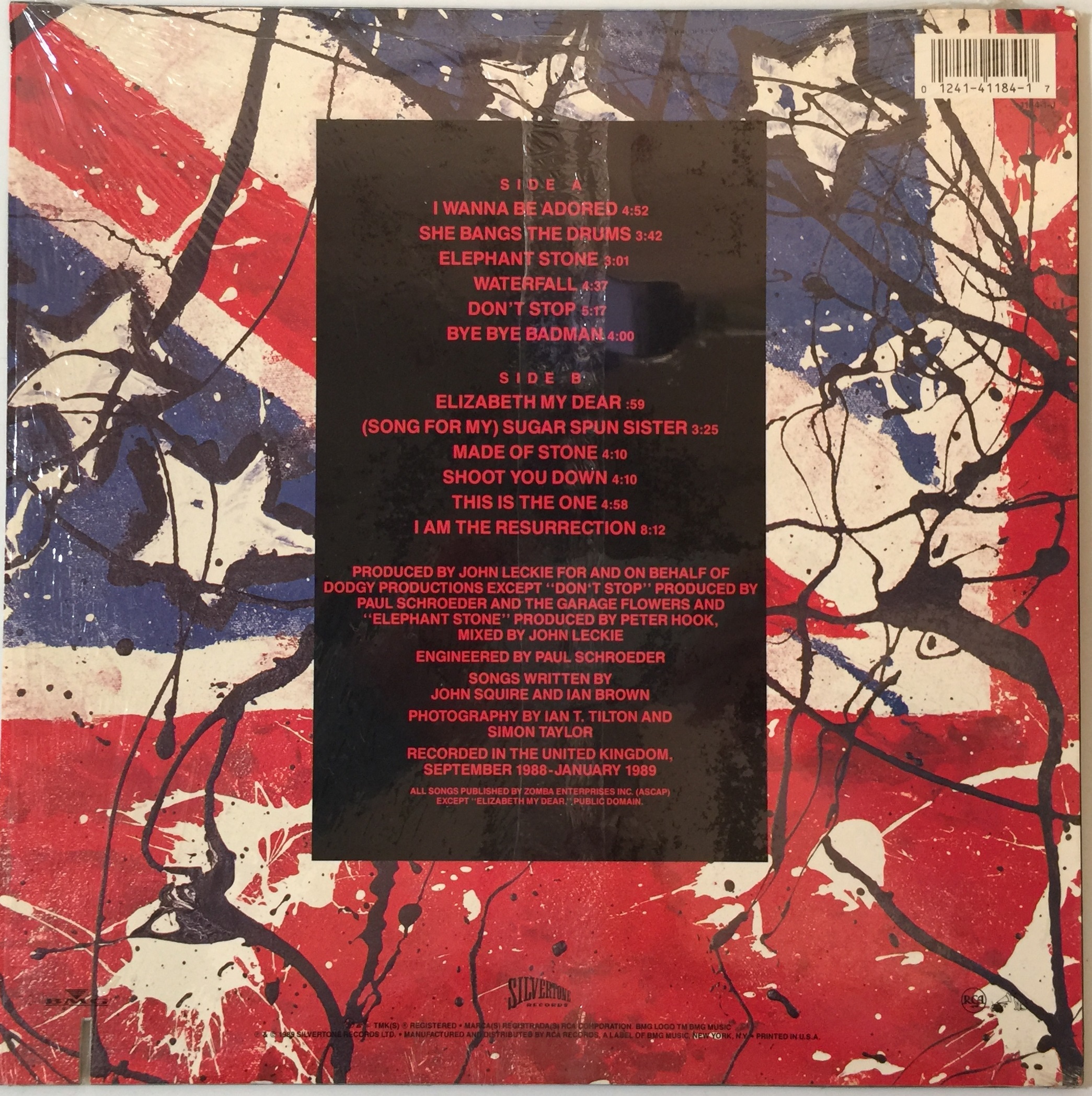 Lot 300 THE STONE ROSES THE STONE ROSES LP