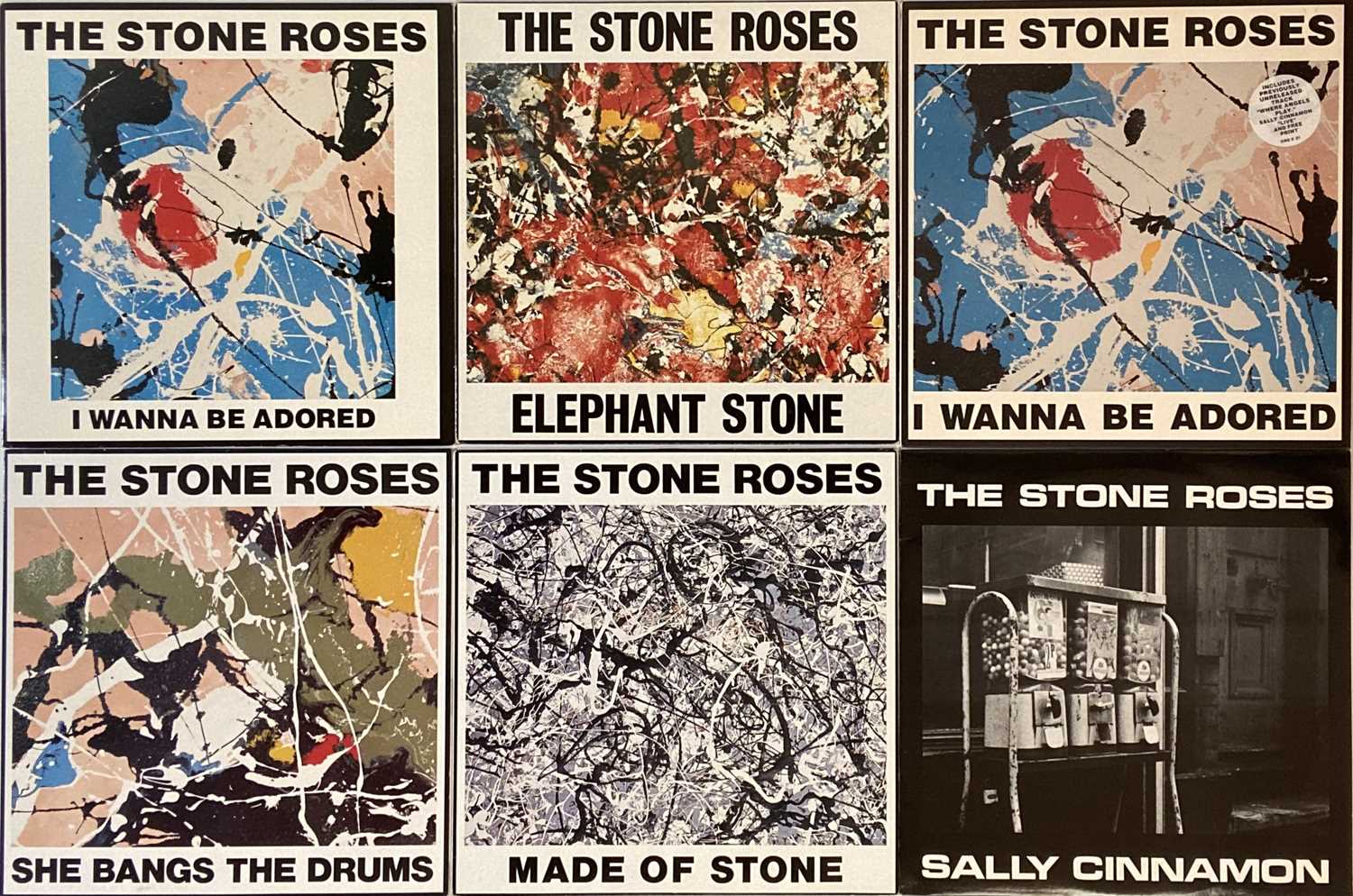 Lot 310 - STONE ROSES - 12" COLLECTION