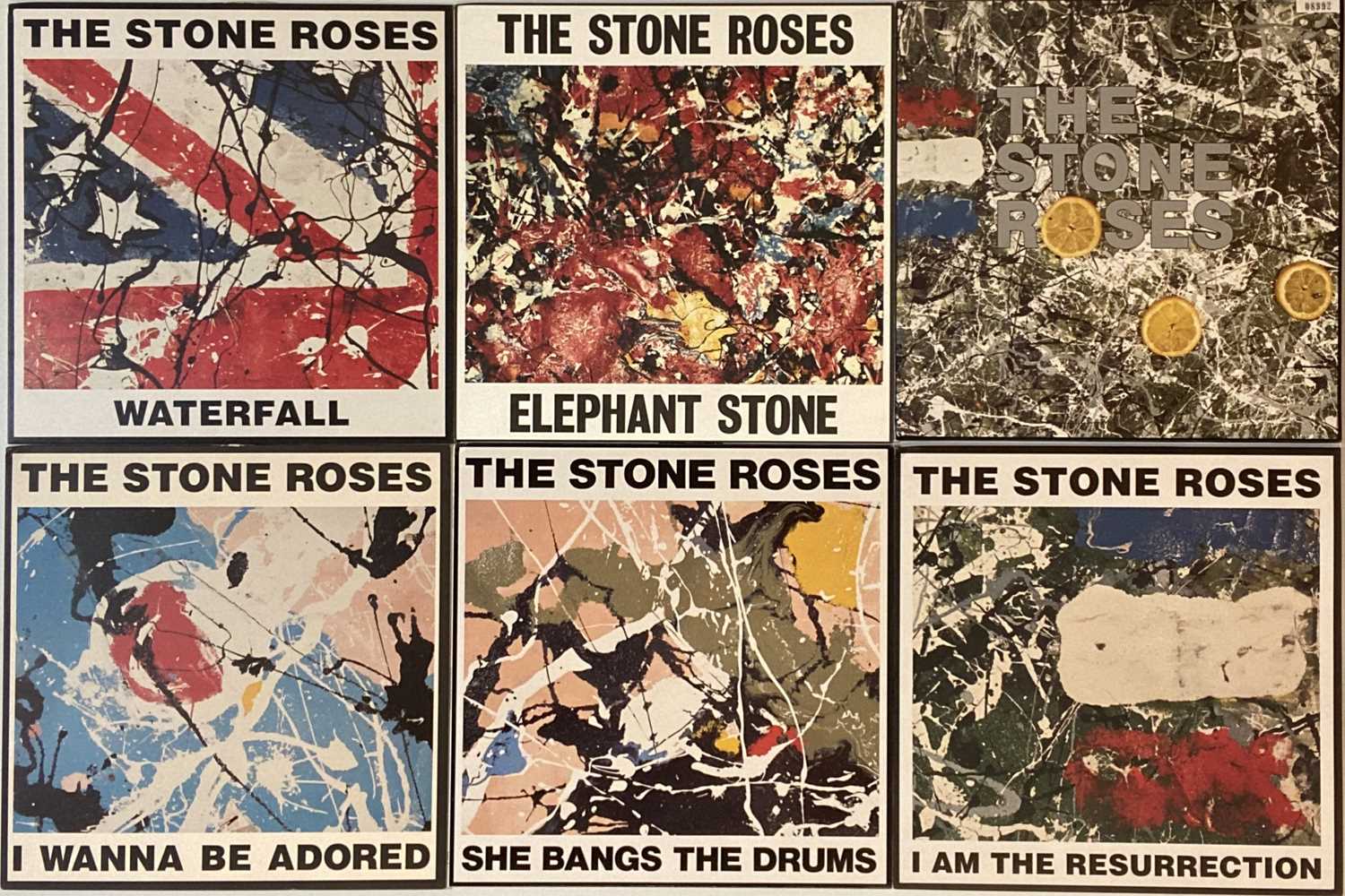 Lot 311 - THE STONE ROSES - SINGLES COLLECTION BOX SET