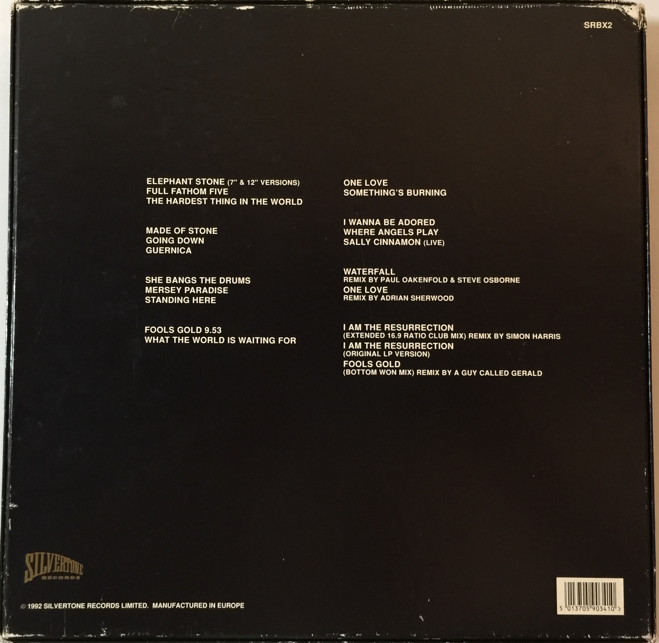 Lot 311 - THE STONE ROSES - SINGLES COLLECTION BOX SET